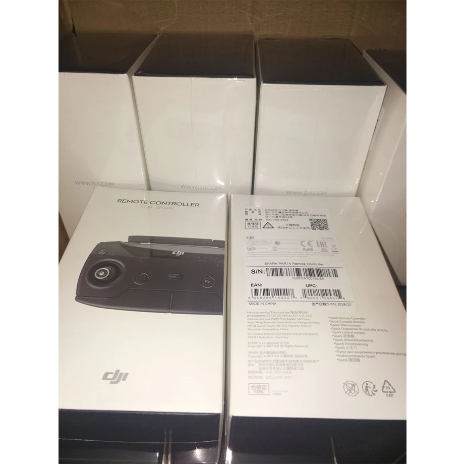 DJI Spark Remote Controller Transmitter 2km DJI Controller Video Transmission Range2.5h Operation Time RC Remote Controller-1