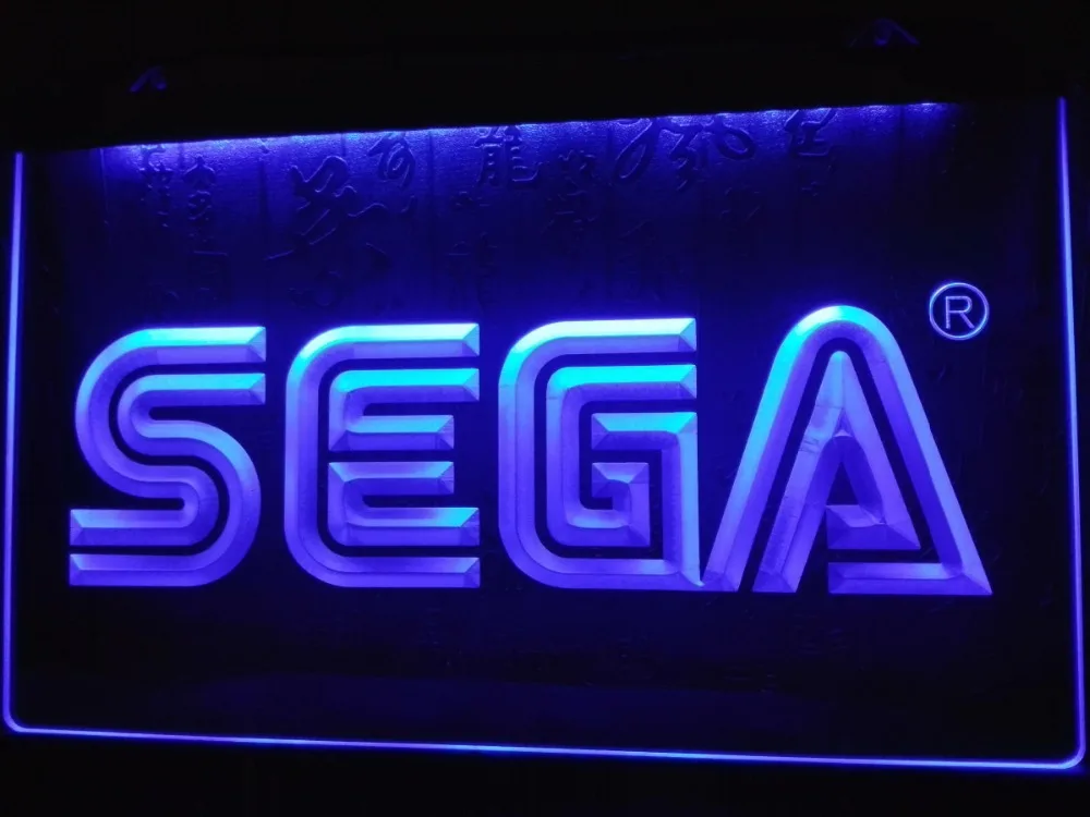 LH054- Sega светодиодный неоновый светильник знак | Дом и сад