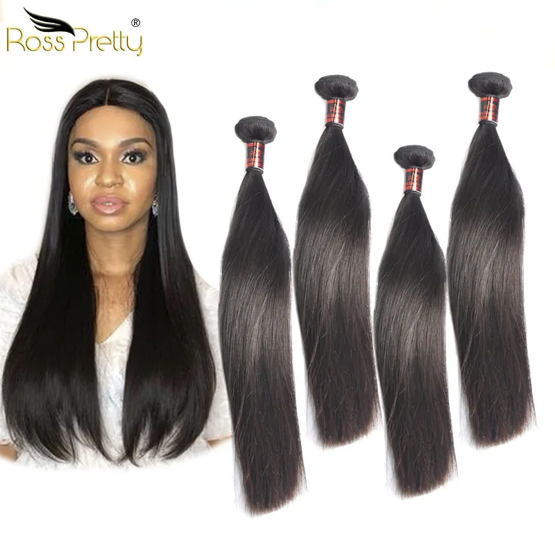 brazilian  Straight details model 4bundles