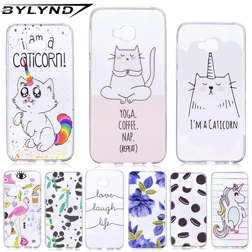 For ASUS Zenfone 4 Selfie Pro ZD552KL cats pattern case for 5.5 silicon soft TPU phone cases capa back covers Coque |