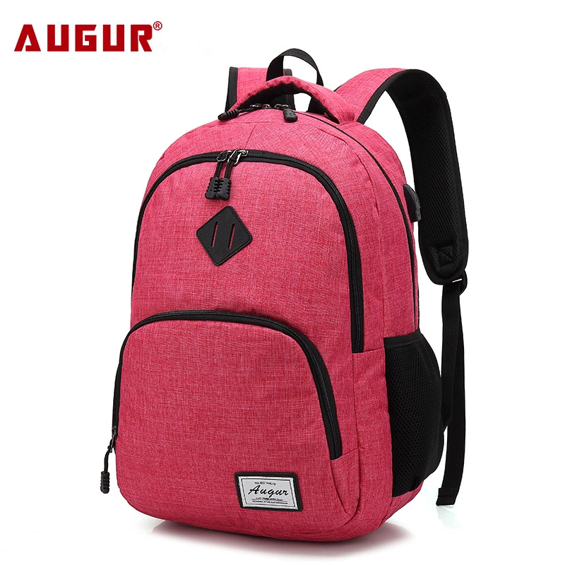 Buy AUGUR USB Unisex Design Backpack Book Bags School