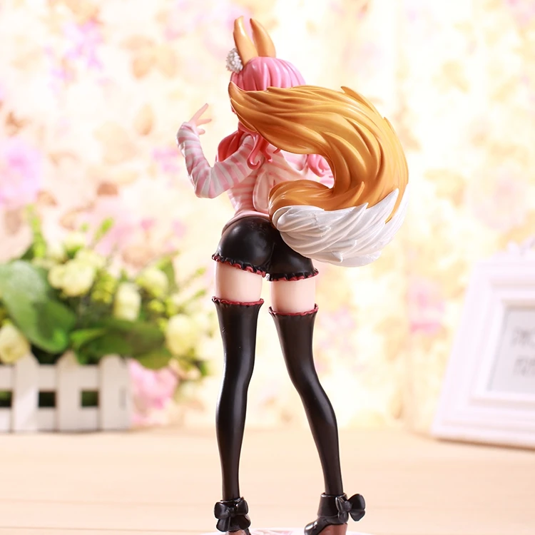 Аниме Fate Life Night Extar тамамо No Mae Caster ПВХ фигурка Коллекционная модель кукла игрушка