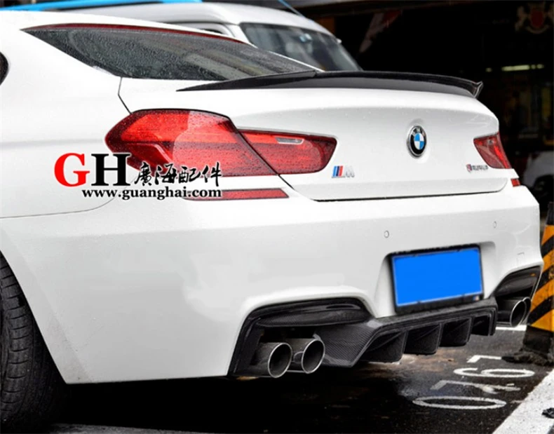 HLONGQT спойлер из углеродного волокна для BMW 6 серии F12 F13 M6 F06 Gran Coupe 640i 650i 2011 2017