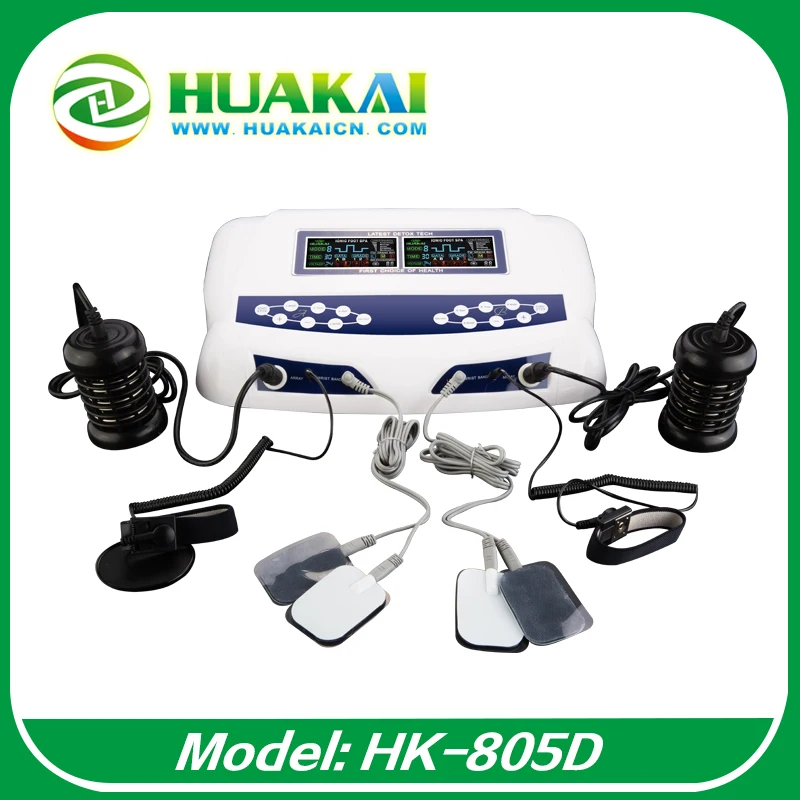 Bloedsomloop Dual Detox Voet Spa/Ion Voet Detox Spa Bad/Ionische Reinigen Detox Voet Spa Machine/voetmassage Apparaat
