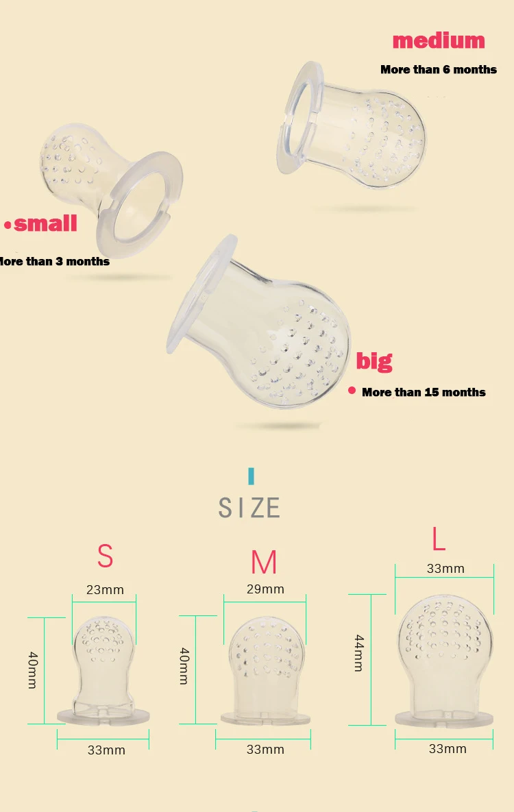 Детская соска свежая фруктовая еда детская соска для кормления безопасная молочная кормушка детские бутылочки соска Nibbler Прямая поставка Детские аксессуары