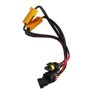 

Franchise Top Quality New 2pcs HB3 HB4 50W Car LED Turn Singal Load Resistor Canbus Error Canceller Decoder dropship #0430