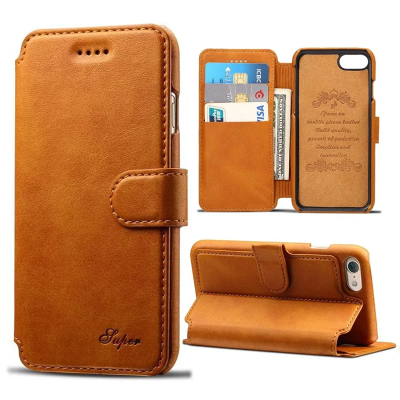 imágenes para Para Apple iPhone 6 S/6 Cubierta de la Caja de la Carpeta Retro Patrón de Piel de Becerro casos Para el iphone 6 6 S Plus Bolsa Del Tirón Con el Portatarjetas imágenes para Para Apple iPhone 6 S/6 Cubierta de la Caja de la Carpeta Retro Patrón de Piel de Becerro casos Para el iphone 6 6 S Plus Bolsa Del Tirón Con el Portatarjetas