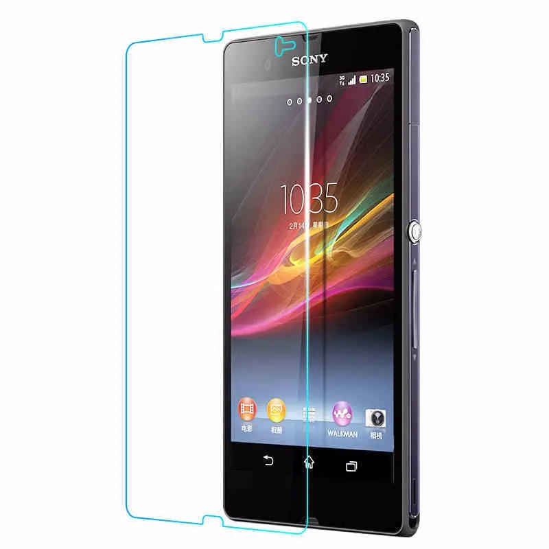 Для sony Xperia Z L36h защитная пленка из закаленного стекла для sony Xperia Z L36h C6603 C6602 ЖК-чехол для защиты экрана чистящие средства