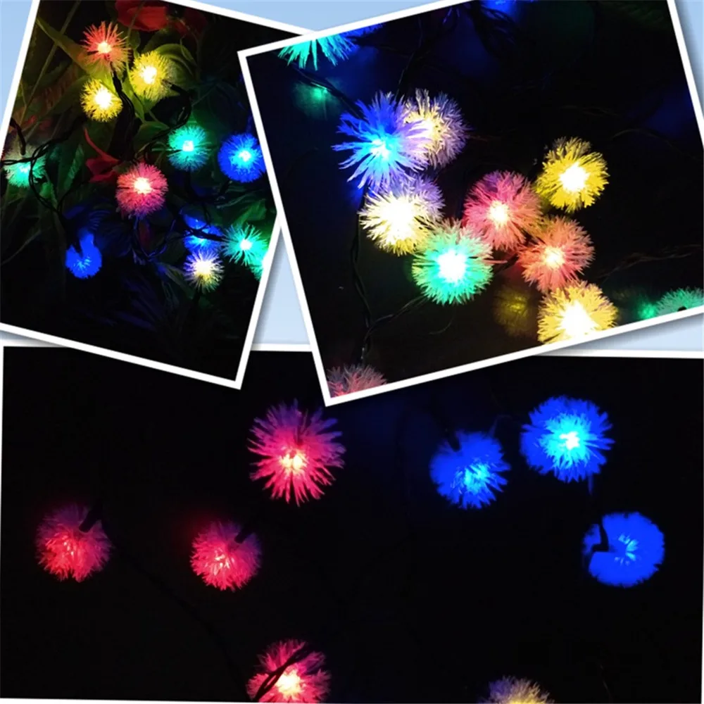 outdoor garden decoration lights solar lamps lighting Strings (19)