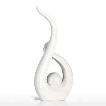 

Tooarts Elegant Fiberglass Sculpture Art Modern Sculpture Decoration Accessories Original Design Elegant Artwork Escultura