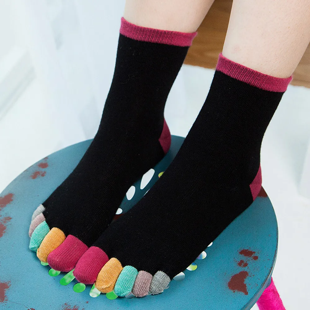 

Leg Warmers Women Stocking Womens Long Socks Stockings Ladies Five Fingers Socks Women Thick Knee Socks chaussettes femme