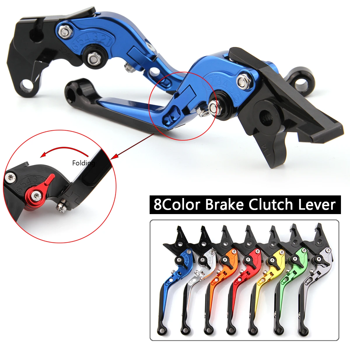 

CNC Levers For Aprilia Shiver Dorsduro Moto Guzzi Touring Motorcycle Racing Adjustable Folding Extendable Brake Clutch Levers