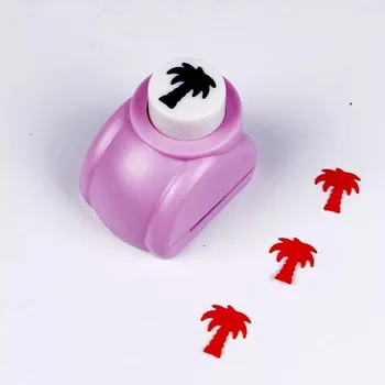 

free shipping paper coconut tree cutter 15mm 5/8'' shapes craft punch diy puncher paper cutter scrapbooking punches scrapbook