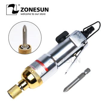 

ZONESUN Air Tools Pneumatic Air Screwdriver Shape Of a Gun Air Tool Pneumatic Tools Power Tool New Type