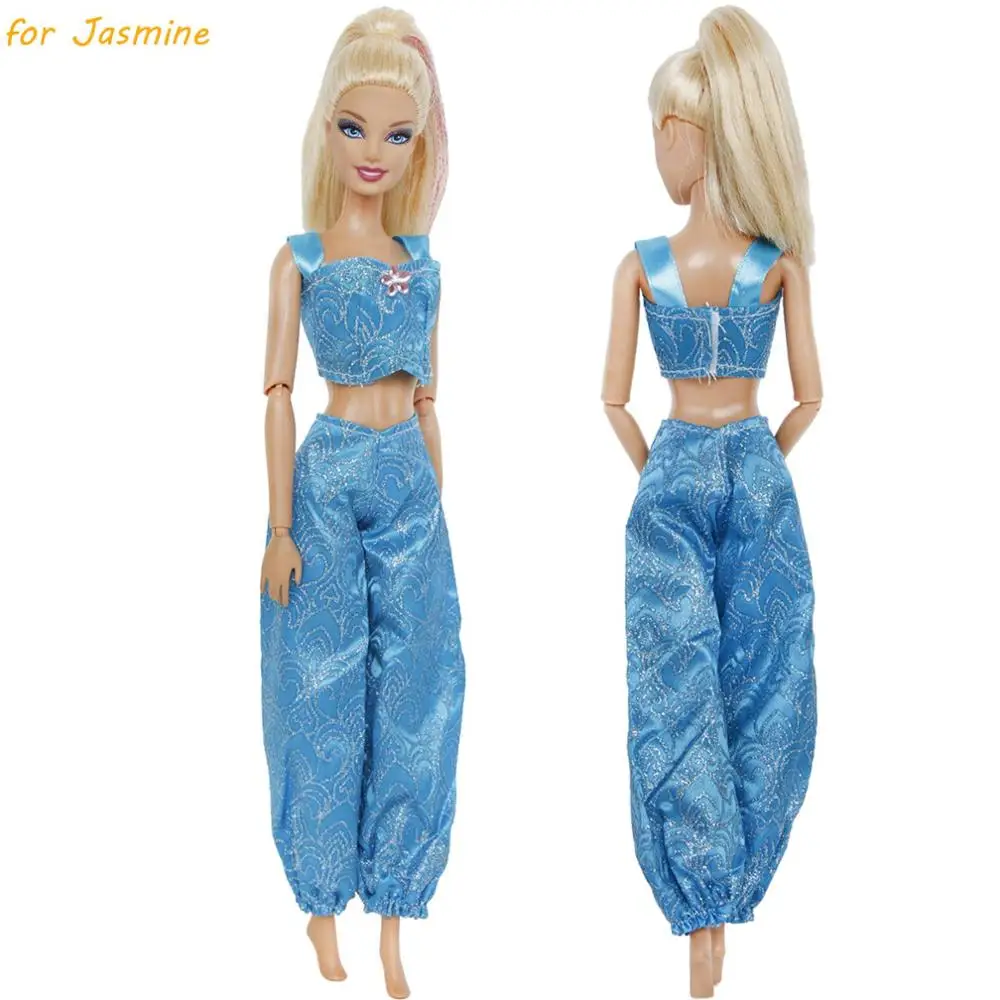 1x Косплей сказочные куклы аксессуары Классические Вечерние платья принцессы платье для куклы Барби одежда для детей милые игрушки - Цвет: for Jasmine