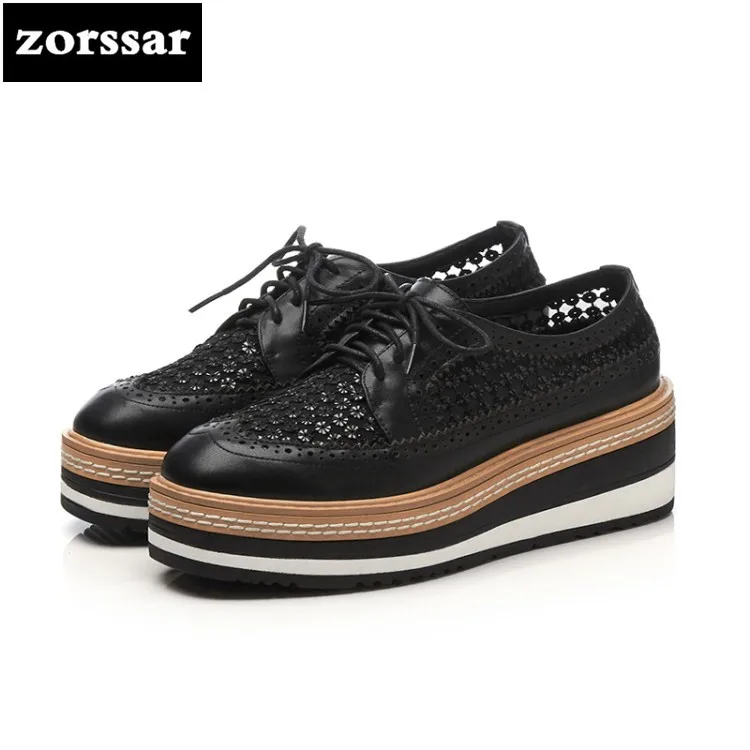 

{Zorssar} 2018 New Fashion women flat platform shoes Casual Summer Female shoes Flats sneakers Shoes Ladies platform shoes