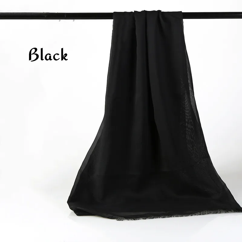 1 метр, 12 цветов, летняя одежда для снега, ткань, драп, саронг, материал одежды, подкладка, черная, белая, газовая юбка, подкладка, ткань - Цвет: Черный