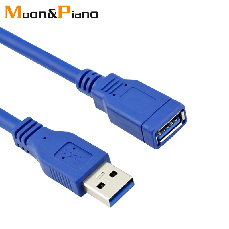 تمديدات كابلات USB USB 3.0 عالية السرعة كابلات للتلفزيون الذكية PS4 Xbox كمبيوتر محمول الذكور إلى الإناث تمديد موسع كابل بيانات