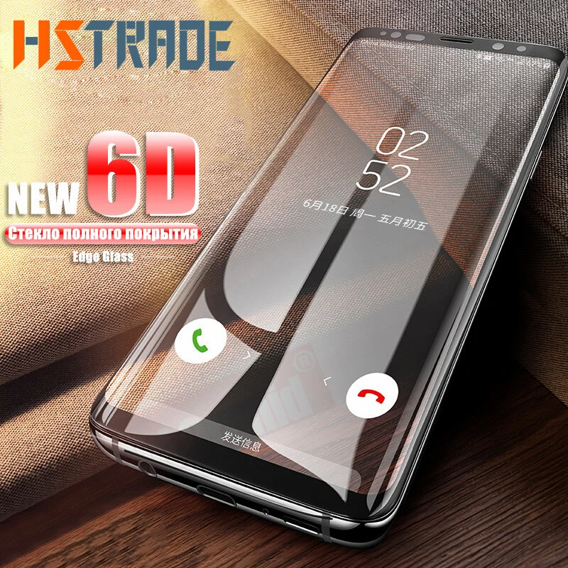 

9D Full Curved Tempered Glass For Samsung Galaxy S8 S9 Plus Note 8 9 Screen Protector For Samsung S6 S7 Edge S8 Protective Glass