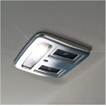 

ABS Chrome Car Roof Rear Reading Light Frame Trim For Jaguar XE 2015 2016 For Jaguar XF 2016 Car Accessories