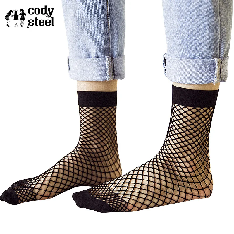

Cody Steel Ladies Short Tube Socks Mesh Casual Summer Socks Women Breathable Comfortable Female Socks 4pairs/lot