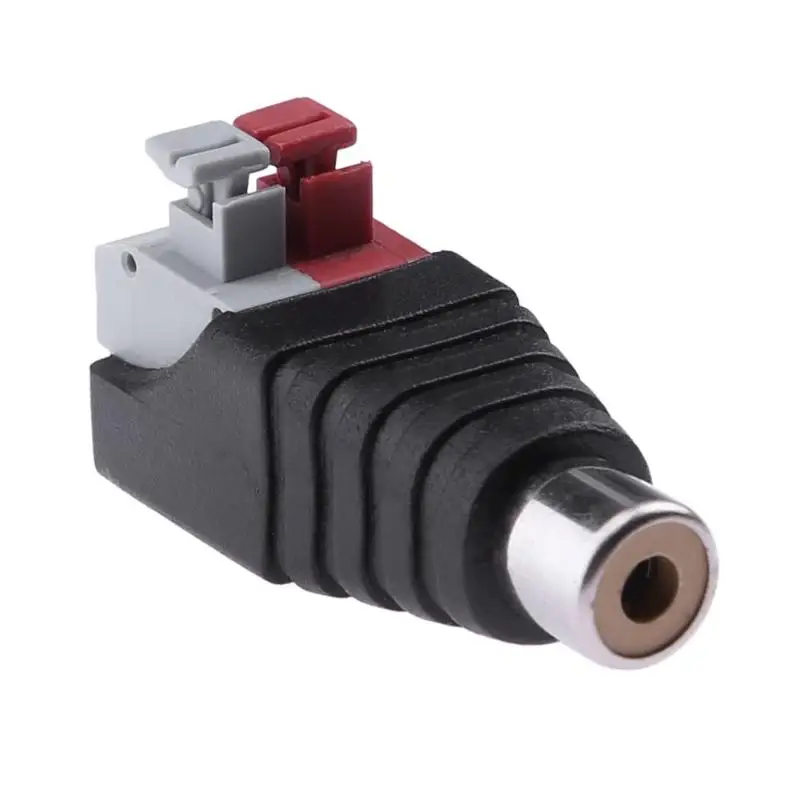 Buy Alloyseed 20pcs Press Type RCA Female AV Plug