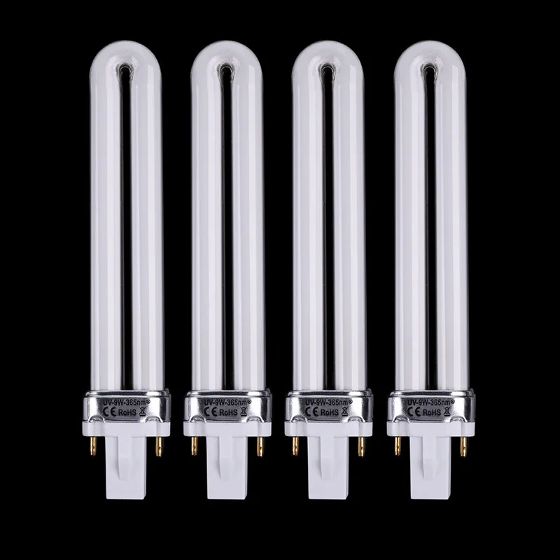 4 шт. 9 Вт УФ-гель для ногтей лампочка для машинки электрическая лампа трубчатая для электронных ногтей сушилка Замена TY99