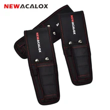 NEWACALOX Magnetic Waist Belt font b Tool b font font b Bag b font Pockets Electrician