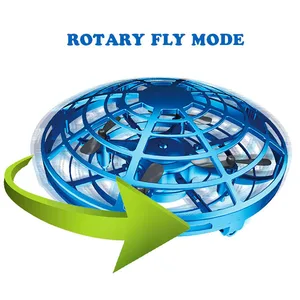 Mini UFO Drone Toys Infrared Sensing Control Interactive Aircraft Gesture Induction Controlled Altitude Hold Quadcopter For Kids