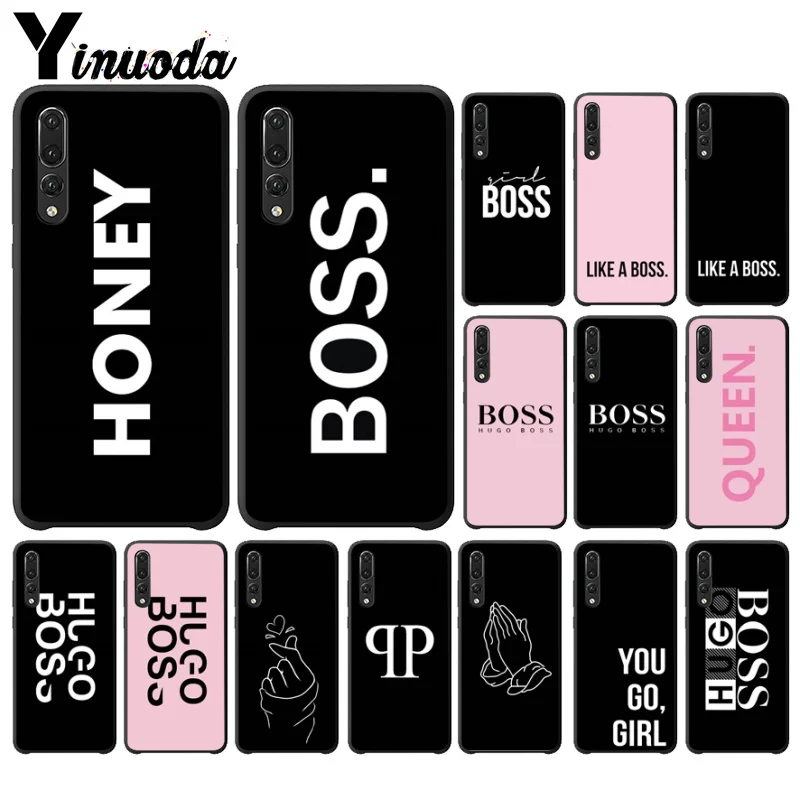 

Yinuoda Honey Girl Boss Like A Boss Phone Case Cover for Huawei Mate9 10 Mate10 Lite NOVE3E P10 Plus P20 Pro Honor10 View10