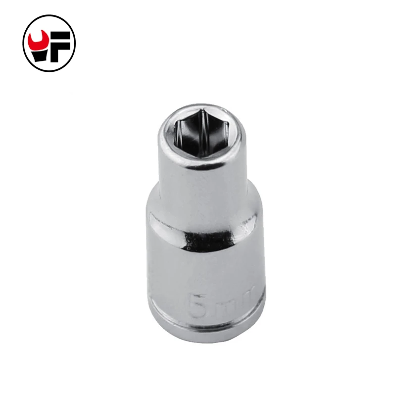 1/4"5mm Socket Wrench Head Wrenches Hex Allen Key Hexagon Allen Head