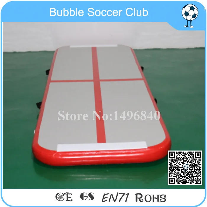 

Free Shipping Good quality Red 3m Long Gym Equipment/Inflatable Air Tumble Track/Air Mat Gymnastics Air Floor