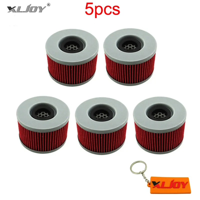 5x Oil Filter For Honda TRX680FA TRX500FA TRX400FA SXS700M2 SXS700M4