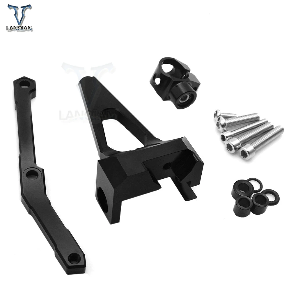 mt09 CNC Motorcycle Adjustable Steering Stabilize Damper bracket Mount kit For YAMAHA MT-09 MT09 FZ09 FZ-09 2013 2014 2015 2016