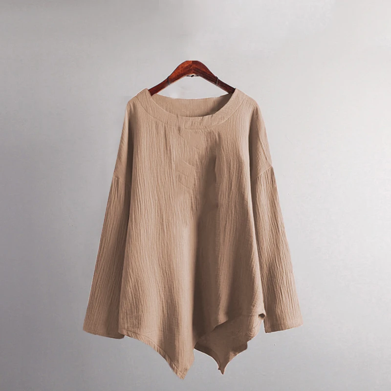 Cotton Linen Blouse (9)