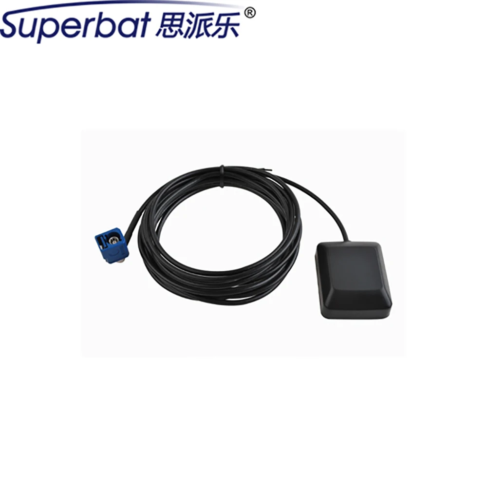 

Superbat 1575.42MHz Aerial Siganal Booster GPS Antenna Fakra C Right Angle Female Connector with 5M Cable for MFD2 RNS2 RNS-E