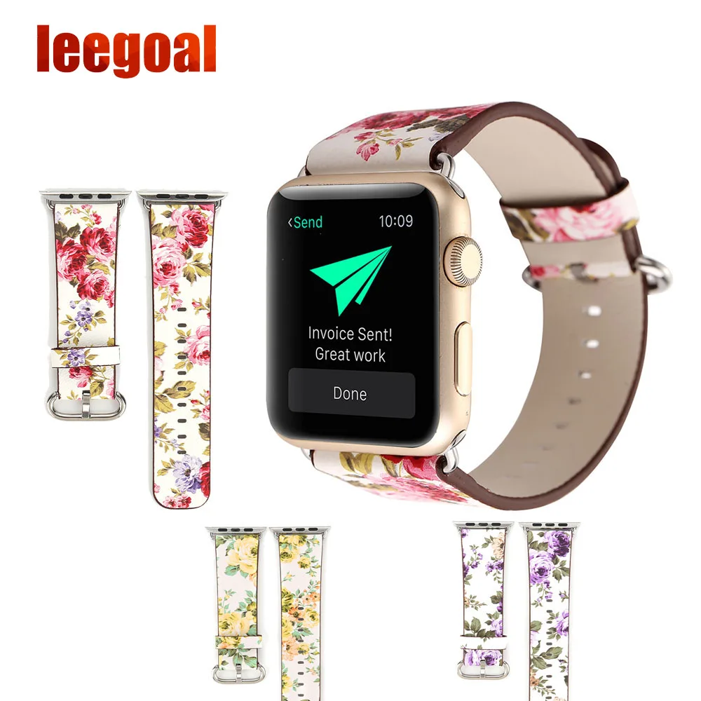 Ремешок из мягкой искусственной кожи для Apple IWatch 38 мм/42 мм пасторальный/Сельский