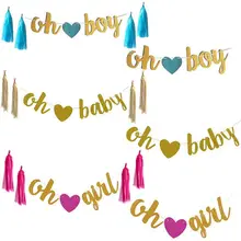 OH Baby/ OH Girl// OH Boy Banner Sign Banner Banner - Baby Shower Decorations - Girl / Boy / Unisex Baby Shower Bunting Suplies OH Baby/ OH Girl// OH Boy Banner Sign Banner Banner - Baby Shower Decorations - Girl / Boy / Unisex Baby Shower Bunting Suplies