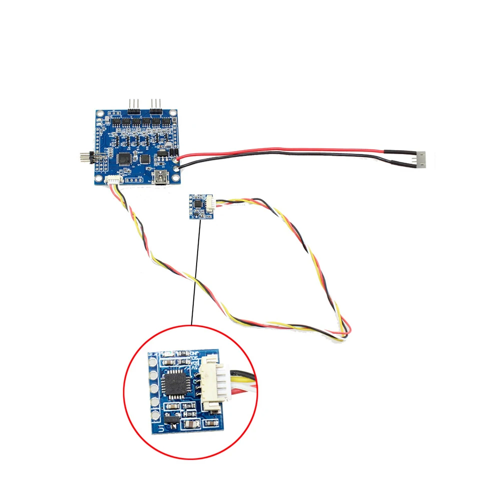 2 Ось Gimbal контроллер простой Применение рассеивания тепла аэрофотосъемка в высшей степени совестимая плата мотор драйвер с бесщеточным двигателем для Gopro3