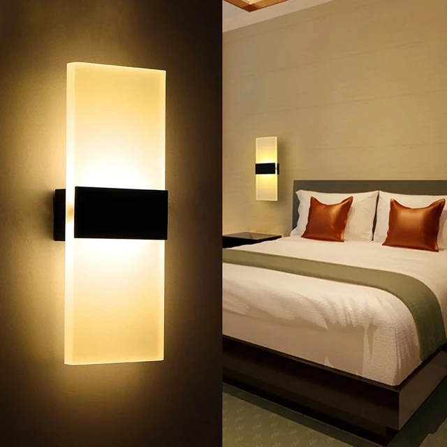 Aliexpress.com : Buy Modern Led Wall Lamp Acryl Bed Room Wall light Living Sitting Room Foyer ...
