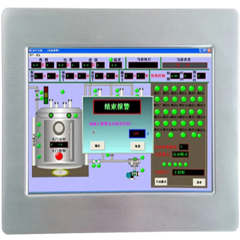Без вентилятора 10,1 дюймов сенсорный экран промышленных ПК панели человек-машина конфигурации интерфейса ичм