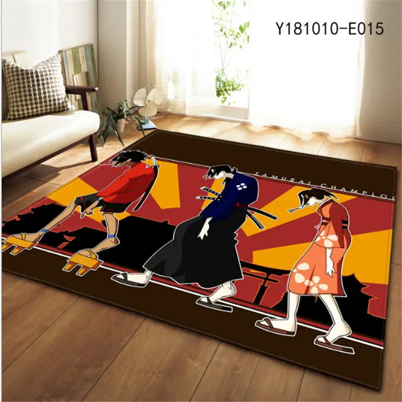 AOVOLL области ковер для гостиной японского аниме персонажа узор ковры для спальни креативные коврики современный детский Декор мальчик - Цвет: 05