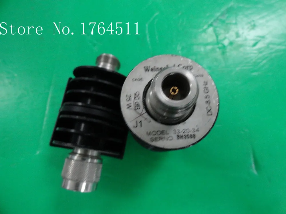

[BELLA] WEINSCHEL 33-20-34 20dB DC-8.5GHz fixed attenuator 25W