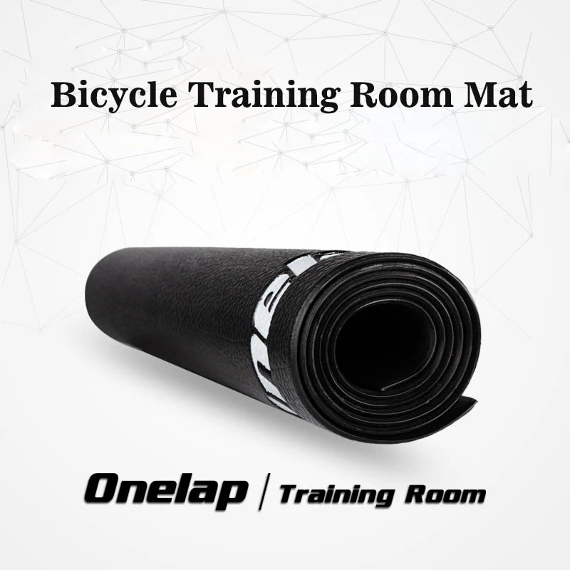 

PVC Sound-absorbing Onelap Bicycle Training Roller Mats 6mm Thicker Smooth Anti-slip Road Cycling Training Room Mat 1900*750*6mm