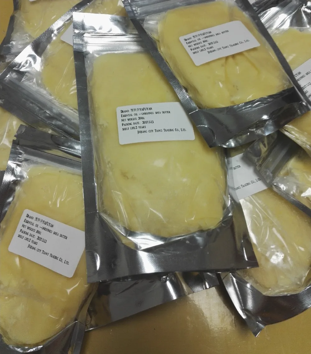 Manteiga de Karité Importação de África por Atacado Cosméticos Yafuyan Óleo Esential Orgânico Puro Refinado Fresco Frete Grátis 300g 10 Óleo essencial