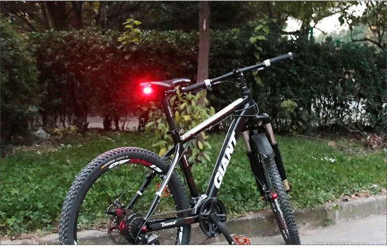 Bicycle Rear Light USB Charge Wireless Remote Control Tail Lamp Bike Finder Lantern Horn Siren Warning Anti-theft Alarm Optional