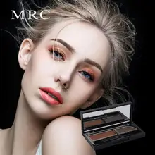 Водонепроницаемая пудра для бровей 2 цвета пудра для бровей Палитра JYLMR015