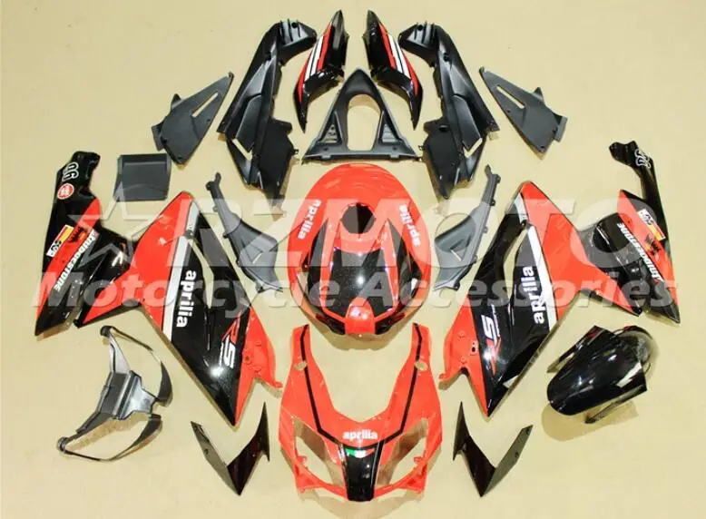 

New Injection mold New ABS Full Fairing kit Fit for Aprilia RS125 06 07 08 09 10 11 RS 125 2006 2007 2011 cool red black