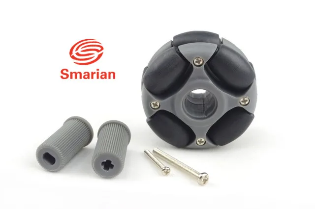 

48mm Plastic Omnidirectional Wheel Omni Wheels 14108 For Service Robot Servo Motor Diy Robotic Model RC Toy Mobile Platform