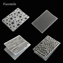 Горошек пластиковый с тиснением папка DIY Скрапбукинг фото альбом карты резки шаблон-заготовка